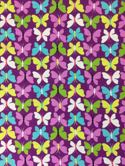 Butterflies on Purple