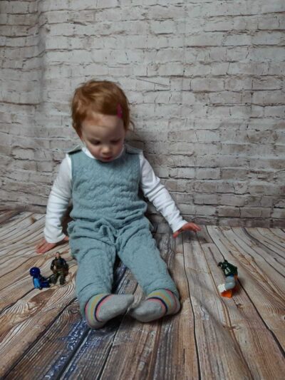 Cable Knit Romper Suit (3 colours available) - Image 9