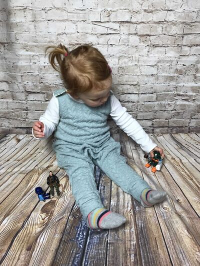 Cable Knit Romper Suit (3 colours available) - Image 7