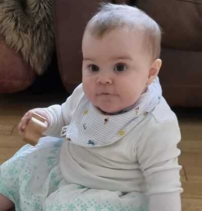 Seaside Stripes Dribble Bib