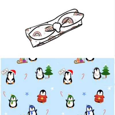 Icy Penguins Dribble Bib - Image 3