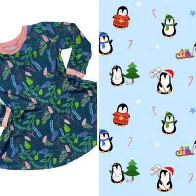 Icy Penguins Dribble Bib - Image 7