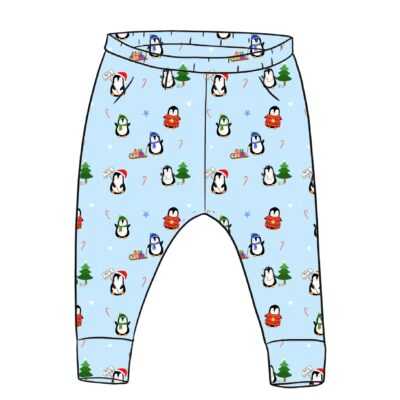 Icy Penguins Dribble Bib - Image 6