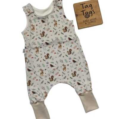 Sand Forest Animals Romper