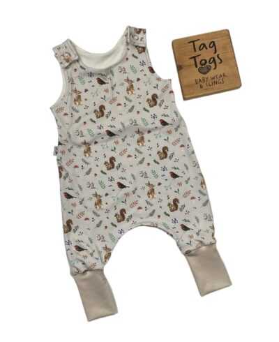 Sand Forest Animals Romper