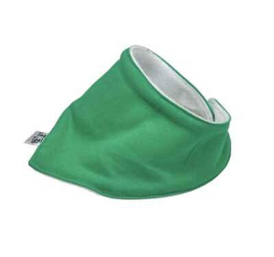 Plain Emerald Dribble Bib