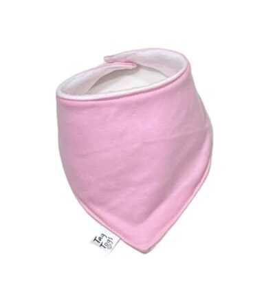 Plain Light Pink Dribble Bib