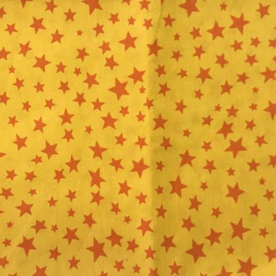 face mask yellow stars